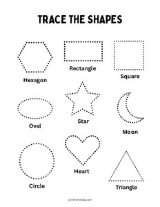 Trace the Shapes