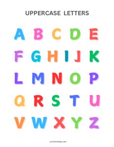 Uppercase Letters