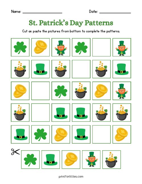 St. Patricks Day Patterns - 1