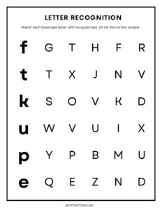Lowercase Letter Matching