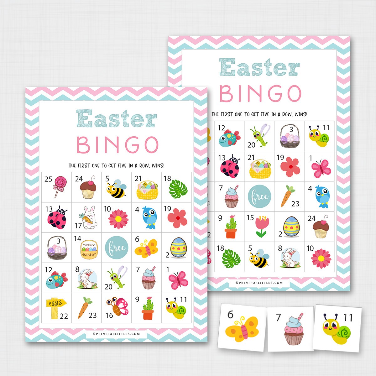 Easter Bingo Printable Fun Easter Activities for Kids