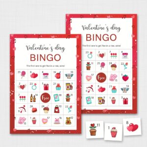 Printable Valentines Bingo