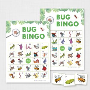 Bug Bingo Printable