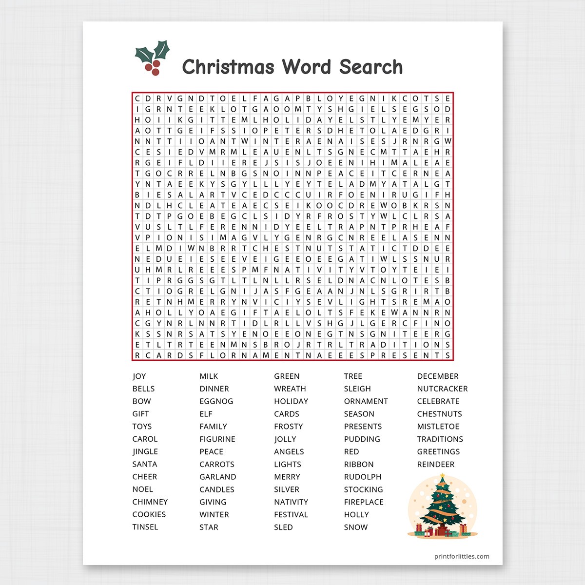 christmas-word-search-puzzle