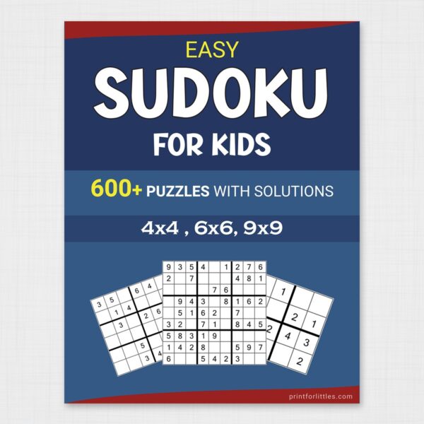 4x4 6x6 9x9 Easy Sudoku